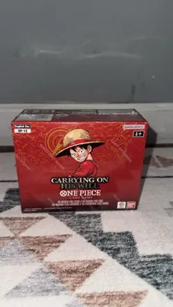One Piece CCG Carrying On His Will OP-13 Booster Box English - Seal Damage - Image 1