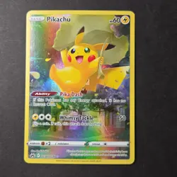 Pokemon Pikachu TCG Card Crown Zenith GG30/GG70 - Image 1