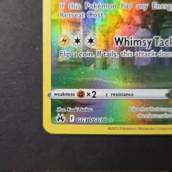 Pokemon Pikachu TCG Card Crown Zenith GG30/GG70 - Image 5