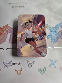 Pokemon TCG Chinese Bea Trainer's Collection Box & Card Sleeves - Image 1