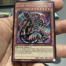 Dark Armed Dragon LCKC-EN068 SECRET RARE UNLIMITED NM FREESHIP +Bonus Cards! - Image 3