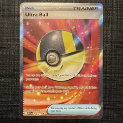 Ultra Ball 264/217 Ascended Heroes Rare Full Art Holo Pokemon TCG Card - Image 1