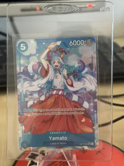 One Piece Card Game Yamato OP13-054 Carrying on His Will SR Foil Alt Art - Image 1