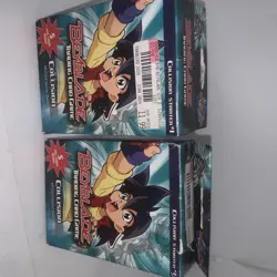Lot 2 Beyblade Trading Card Game Collision Starter Sets #1 2003 Brand New Sealed - Image 1