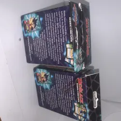 Lot 2 Beyblade Trading Card Game Collision Starter Sets #1 2003 Brand New Sealed - Image 2
