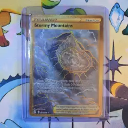 Pokemon TCG Stormy Mountains 232/203 Evolving Skies Secret Rare Card (NM) - Image 1