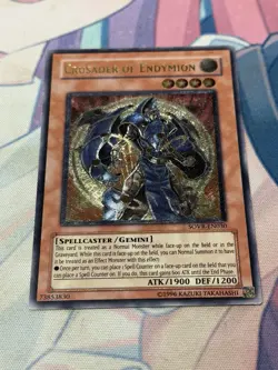 Yugioh SOVR-EN030 Crusader of Endymion Ultimate Rare Unlimited Card MP - Image 1