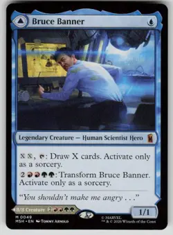 Bruce Banner Mythic Marvel Super Heroes 49 MTG Near Mint 2026 - Image 1