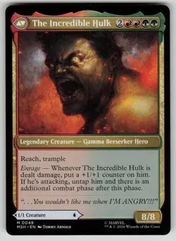 Bruce Banner Mythic Marvel Super Heroes 49 MTG Near Mint 2026 - Image 2