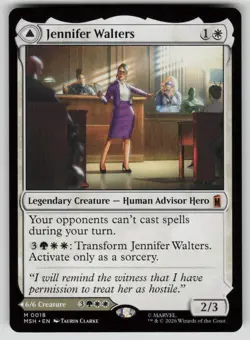 Jennifer Walters Mythic Marvel Super Heroes 18 MTG Near Mint 2026 - Image 1