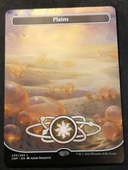 Plains - Full Art - UNF - Unfinity - NM - EN - 235/244 - Image 1
