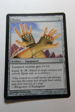 MTG Shuko x1- -Betrayers of Kamigawa-Lightly Played - Image 1
