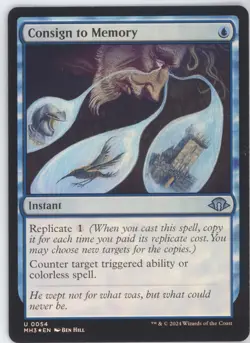 MTG Consign to Memory U Modern Horizons 3 #54 - Image 1