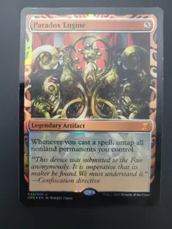Foil Paradox Engine Masterpiece Series Kaladesh Inventions #43 LP Light Play MtG - Image 1