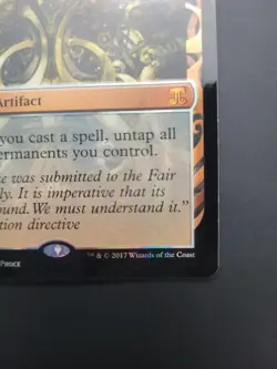 Foil Paradox Engine Masterpiece Series Kaladesh Inventions #43 LP Light Play MtG - Image 5