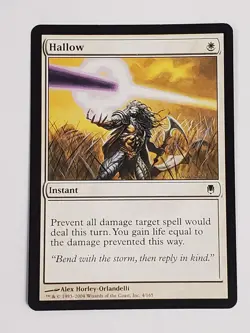 MTG Hallow (Darksteel/White/C) - BGM - Image 1