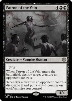 Patron of the Vein 207 Commander: The Lost Caverns of Ixalan NM - Image 1