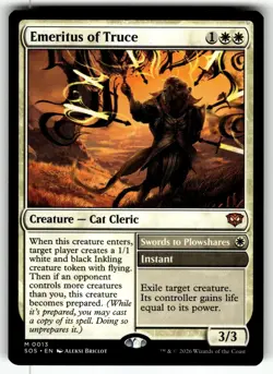 Emeritus of Truce 13 Mythic Secrets of Strixhaven Magic: The Gathering Near Mint - Image 1