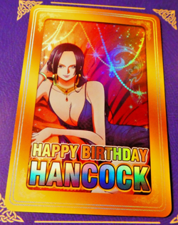 One Piece Waifu Anime Hb Card Prism Holo Carte Boa 4 Mint - Image 1