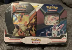 Pokemon: Eevee Evolutions V Heroes Tins 2 Pack SEALED - Image 1
