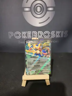 Hop's Zacian ex 111/159 Holo Shiny Pokemon TCG Card Journey Together NEAR MINT - Image 1