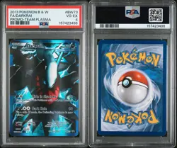 2013 Pokemon B & W Darkrai Promo Team Plasma PSA 4 Full Art - Image 2