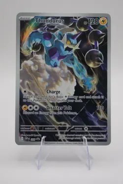 Thundurus Holo SVP209 Pokemon S&V Black Bolt Promo Card - Image 1