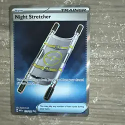 Night Stretcher 173/132 - Pokemon Mega Evolutions Full Art Trainer NM Playable - Image 1