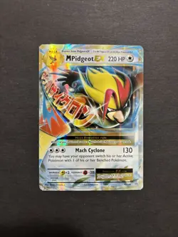 M Pidgeot Ex 65/108 NM- Ultra Rare Holo - Pokemon XY Evolutions 2016 - Image 1