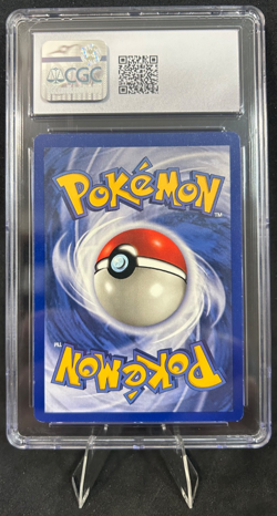 1999 POKEMON JUNGLE 12/64 VAPOREON HOLO - NO SET SYMBOL ERROR CGC 8.5 - Image 2