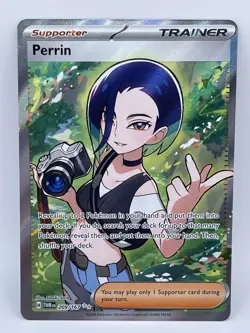 Perrin 209/167 Ultra Rare Sv06: Twilight Masquerade Pokemon TCG Holo NM - Image 1