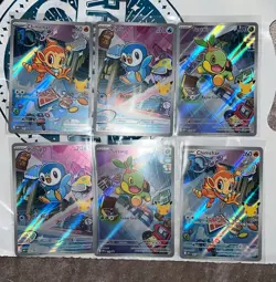 Pokemon TCG: First Partner Illustration Collection Series 1 - Sinnoh GEN 4 set - Image 1