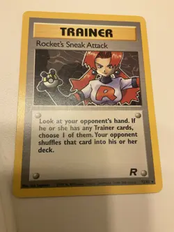 Pokemon TCG Rocket Jungle Lot 6 Mew Alakazam Flareon Clefable Venomoth Sneak Atk - Image 5