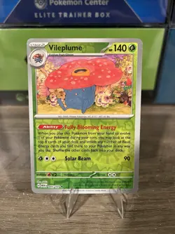 Pokemon TCG - Vileplume 045/165 Reverse Holo - Scarlet & Violet 151 - NM - Image 1