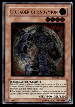 Yu-Gi-Oh TCG Stardust Overdrive #SOVR-EN030 Crusader of Endymion UTR LP - Image 1