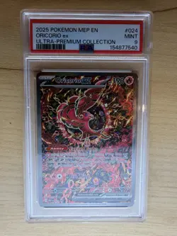 Oricorio Ex Pokemon Mep En-Me Black Star Promo 024 NM PSA 9 - Image 1