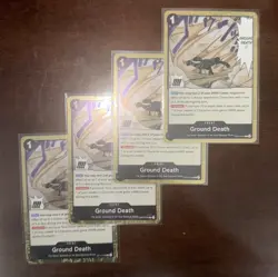 One Piece TCG Ground Death Rare (x4) OP14-096 Playset English/Near Mint - Image 1