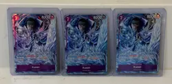 (x3) One Piece The Time of Battle OP-16 - Kuzan OP16-063 Rare Alt Art - Image 1