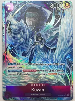 Kuzan (Alt Art) R OP16-063 - The Time of Battle - One Piece TCG - Image 1