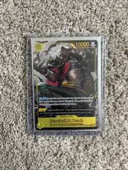 Marshall.D.Teach SEC Alt Art OP16-119 The Time To Battle One Piece TCG MINT Engl - Image 3
