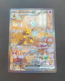 Pokemon TCG - S&V 151 - 201/165 Alakazam Ex - Special Illustration Rare - NM/M - Image 1