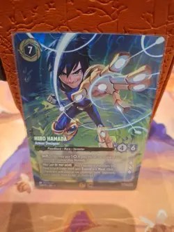 Hiro Hamada Armour Designer 24b/P2 Disney Lorcana Enchanted Promo - Image 1