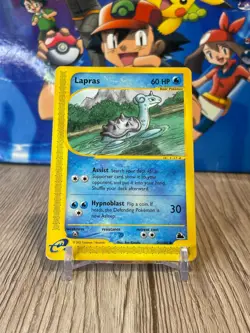 Lapras 71/144 Skyridge - Pokemon TCG - 2003 E-Reader + Mystery Card! Excellent! - Image 1
