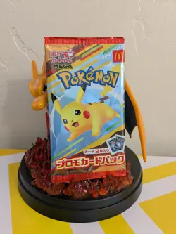 Sealed Pikachu Pokemon Card Japanese 020/M-P McDonald's Promo Pack US Seller - Image 2