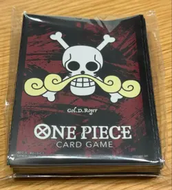 One Piece Official Limited Card Sleeve Gol D Roger 70 Sleeves Japanese - Image 1