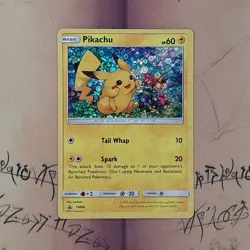 Pikachu SM86 Black Star Promo General Mills Exclusive Holo NM Pokemon Card - Image 1