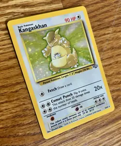 1999 Pokemon Jungle Kangaskhan Holo #5/64 LP - Image 1