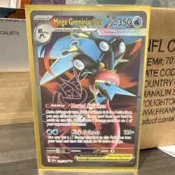 Mega Greninja EX 98/162 English BREAKthrough Ultra Rare Holo Full Art EX - Image 1