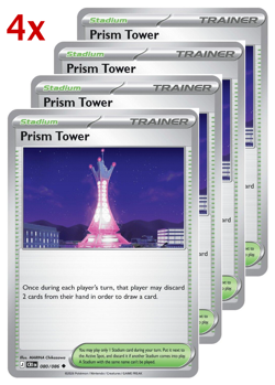 Pokemon TCG 4x Prism Tower Playset NM - Image 1