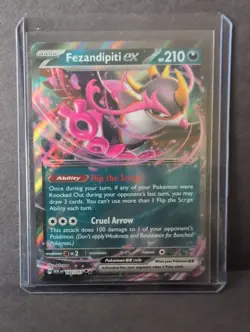 Pokemon Fezandipity ex 142/217 Ascending Heroes B-2 - Image 1